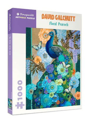 Floral Peacock 1000pc Puzzle