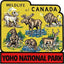 Yoho National Park Wildlife Sticker