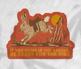 Hare Cowboy Sticker