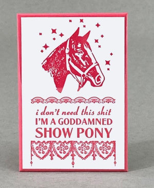 I'm a Show Pony Magnet