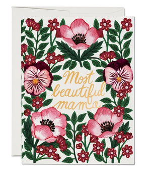 Most Beautiful Mama Card