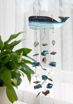 Shell Whale  Wind Chime
