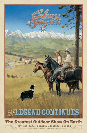 2004 Vintage Stampede Poster