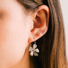 Primrose Drop Hoop Earrings