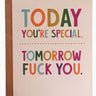 Today You're Special Card