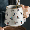 Mountain Biker Stoneware Mug