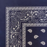 Navy Blue paisley Print Bandana