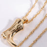 Cowgirl Boot Necklace