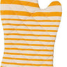 Yellow Striped Oven Mitt