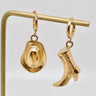 Cowboy Hat and Boot Earrings