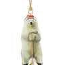 Skating Polar Bear Ornament