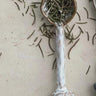 White Mushroom Ceramic Spoon