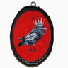Crow King Glass Art