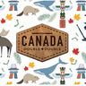 Canadian Icons Postcard