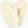 Ivory sherpa Mitts