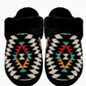Aztec Black Slippers M/L