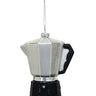 Glass Espresso Pot Ornament