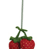 Felt Strawberries Ornament
