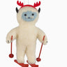 Skiing Yeti Ornament