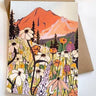 Wildflower Mountain Peach Card