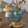 Blue Bird Vase