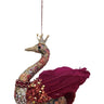Swan With Crown Ornament