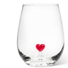 Heart Icon Wine Glass