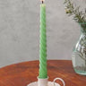 Enamel Pink Chamberstick Candle Holder