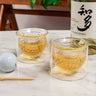 Golf Ball Glasses Set of 2