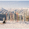Winter House 500 Piece Puzzle - Double Sided
