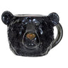 Black Bear Animal Head Mug