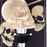 Ceramic Skull Bottle Stopper