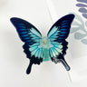 Blue Butterfly Hair Claw