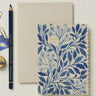 Blue Floral Thank You Card