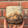 Calgary Mountain Tumbler Mug Black