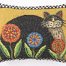 Penny Flower Cat Hook Pillow