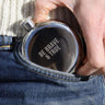 Be Brave & True Hip Flask