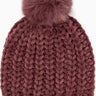 Chunky Knit Berry Toque