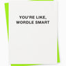 Wordle Smart Greeting Card