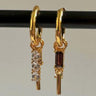 Tamara Charm Hoops