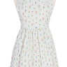 Flowers Striped Apron
