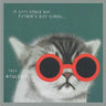 Cats Would Not Fathers Day Card