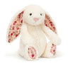 Cream Berry Blossom Bunny