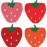 Set of 4 Berries Coasters