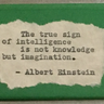 Inspirational Albert Einstein Fridge Magnet