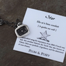 North Star Wax Seal Necklace