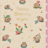 Hedgehogs Happy Birthday Card