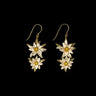 Edelwiess Double Dangle Earrings