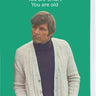 Handsome Smart and Old Card