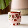 Heirloom Tomato Vine Handpainted Candle